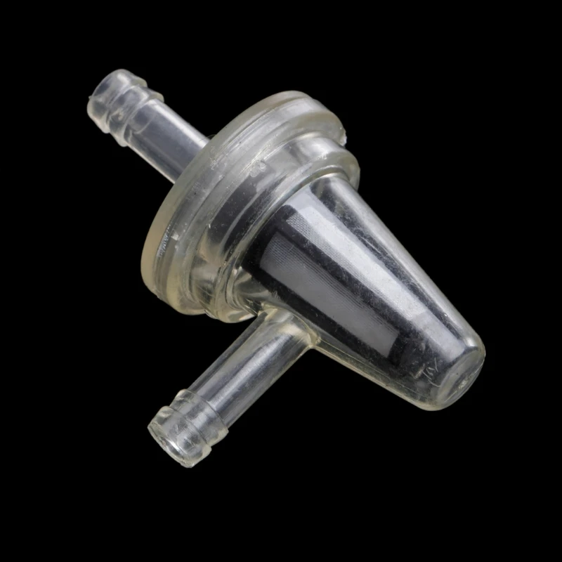 

1x Universal Motorcycle Right Angle Inline Fuel Filter 1/4" 6mm Hose Lines