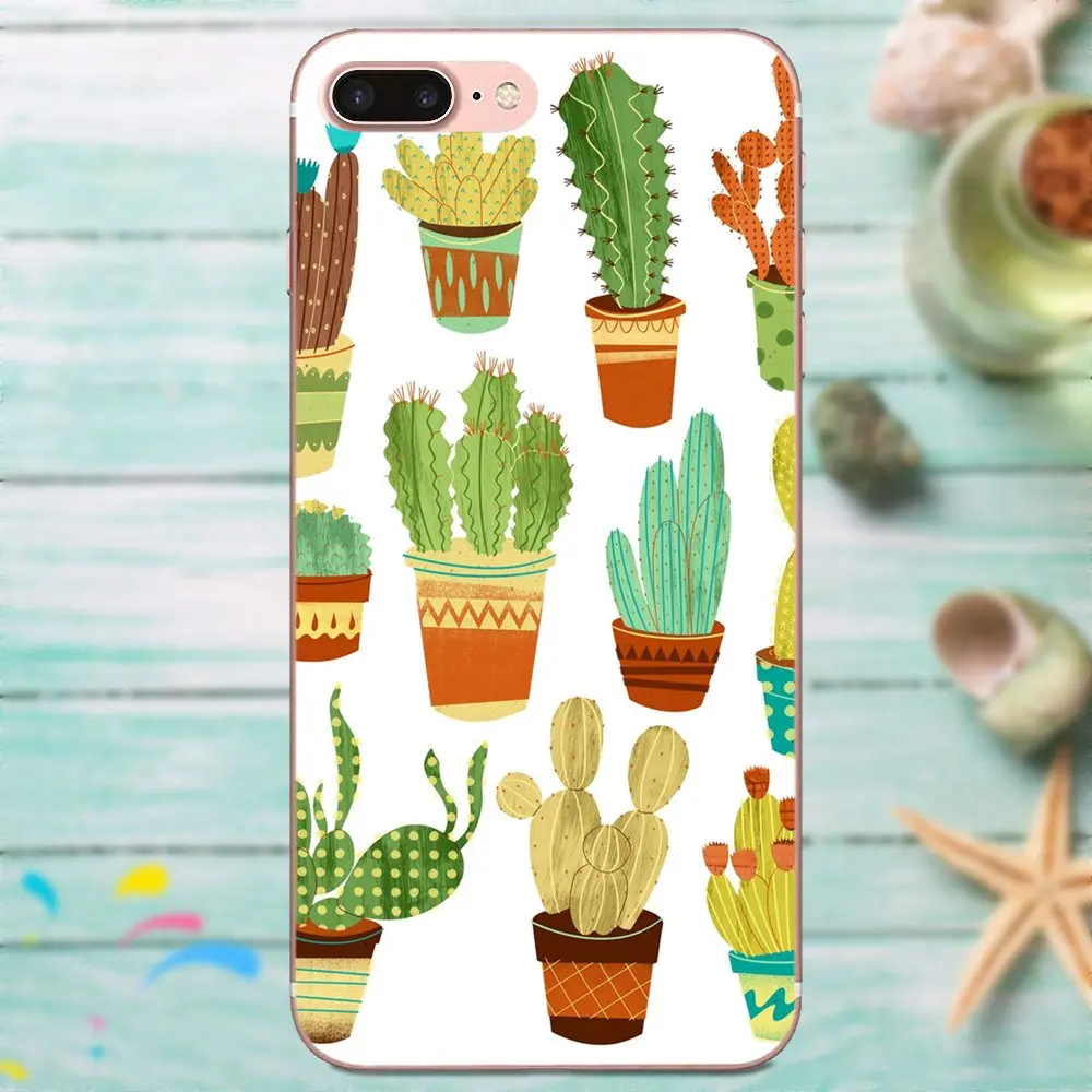 Cactus By For Huawei P8 P9 P10 P20 P30 Mate 7 8 9 10 20 Lite Plus Pro 2017 TPU Phone Cases Covers | Мобильные телефоны и