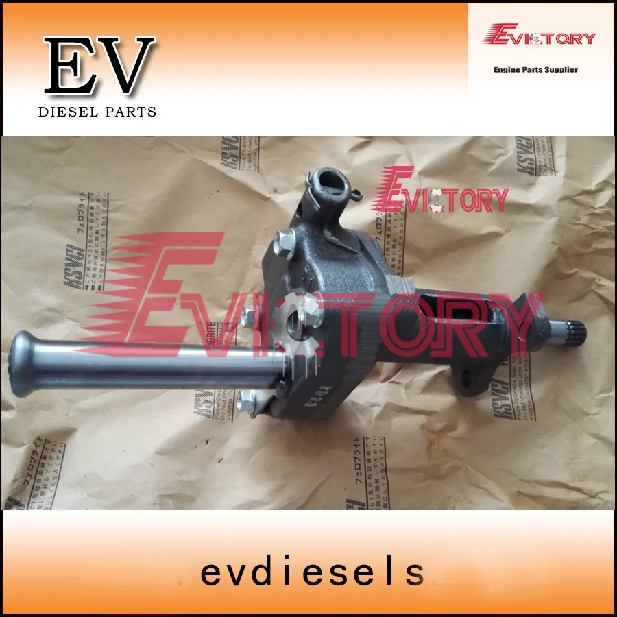 

4BB1 4BD1 4BD1T oil pump for Kobelco SK100 SK120 Excavator