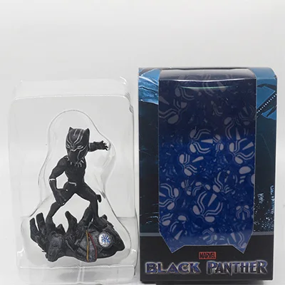Panther with box Marvel Мстители ARTFX Веном Карнаж Черная пантера Росомаха, Тор анти-герой Коллекция Модель Фигурки для детей Рождество - Цвет: Panther with box