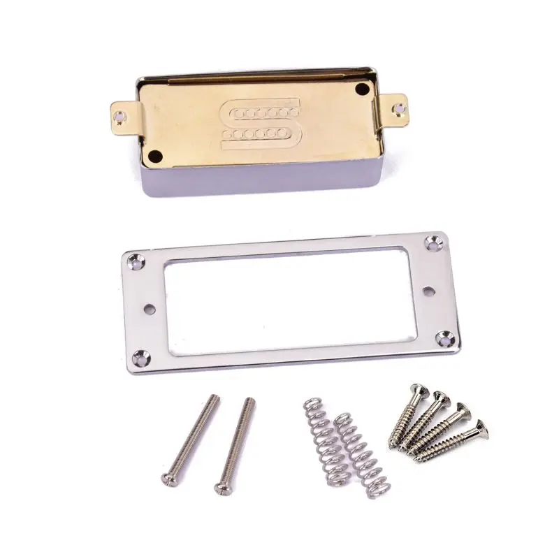 Набор чехлов для гитарного пикапа серебристого цвета GB LP Mini Humbucker Pickup|Детали и