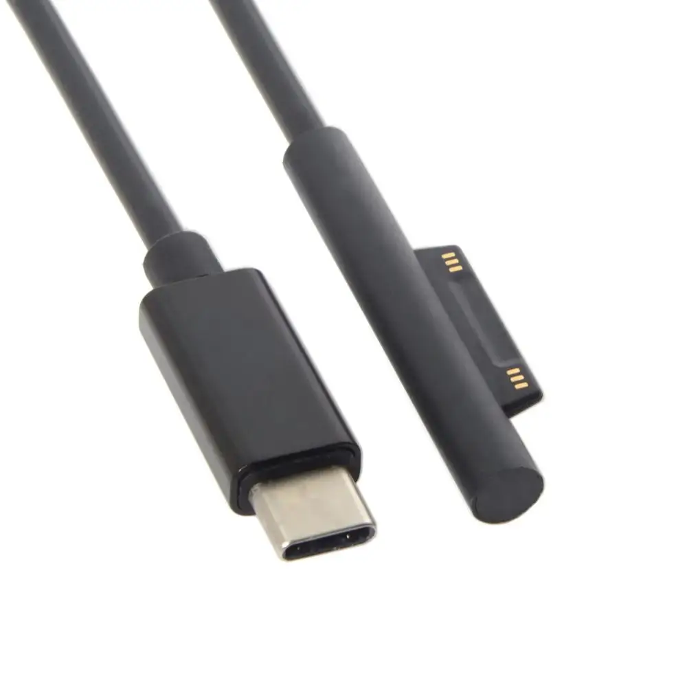

1.8M 6FT USB 3.1 Type C USB-C DC 12-15V to Surface Pro3 Pro4 Pro5 Pro6 Book PD Emulator Trigger Charge Cable 180CM