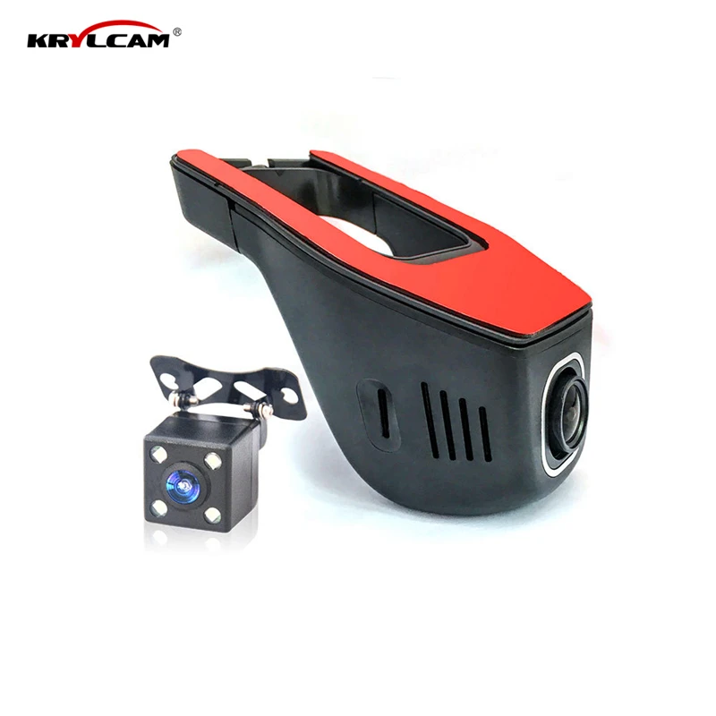 Krylcam Car DVR DVRs Registrator Dash Camera Cam Camcorder 1080P Night Vision 24 Hours Parking Monitor NTK 96658 IMX323 WiFi | Автомобили