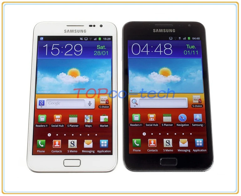 100% Оригинальный разблокирована samsung I9220 Galaxy Note N7000 телефона Android дуады gps WI FI 8.0MP 5 3