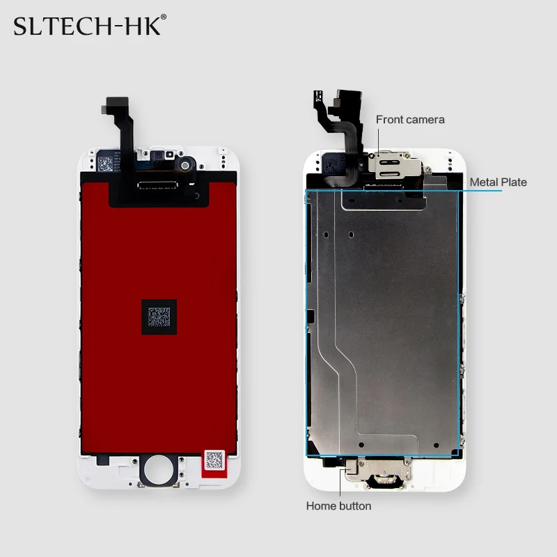 AAA + для iPhone 6 6S PLUS LCD полная сборка с камерой Кнопка Домой сенсорный экран 5S Замена