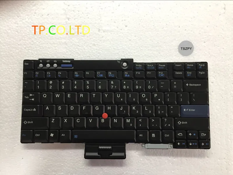 95% новая клавиатура для ноутбука Lenovo IBM T60 T61 X60 R60e R61 T400 R400 T500 X61 X60S|t500 keyboard|r400 keyboardt400