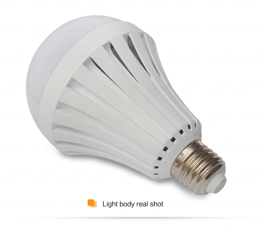 

LED Smart Bulb E27 5w 7W 9W Led Emergency Light 85-265v Rechargeable Battery Lighting Lamp for Outdoor Lighting Bombillas