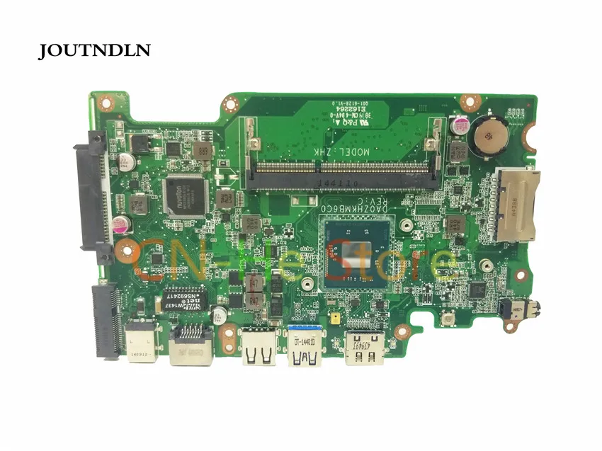 

JOUTNDLN для acer aspire E3-112 ES1-111 V3-112P материнская плата для ноутбука NB.MRK11.001 NBMRK11001 DA0ZHKMB6C0 N2840 DDR3