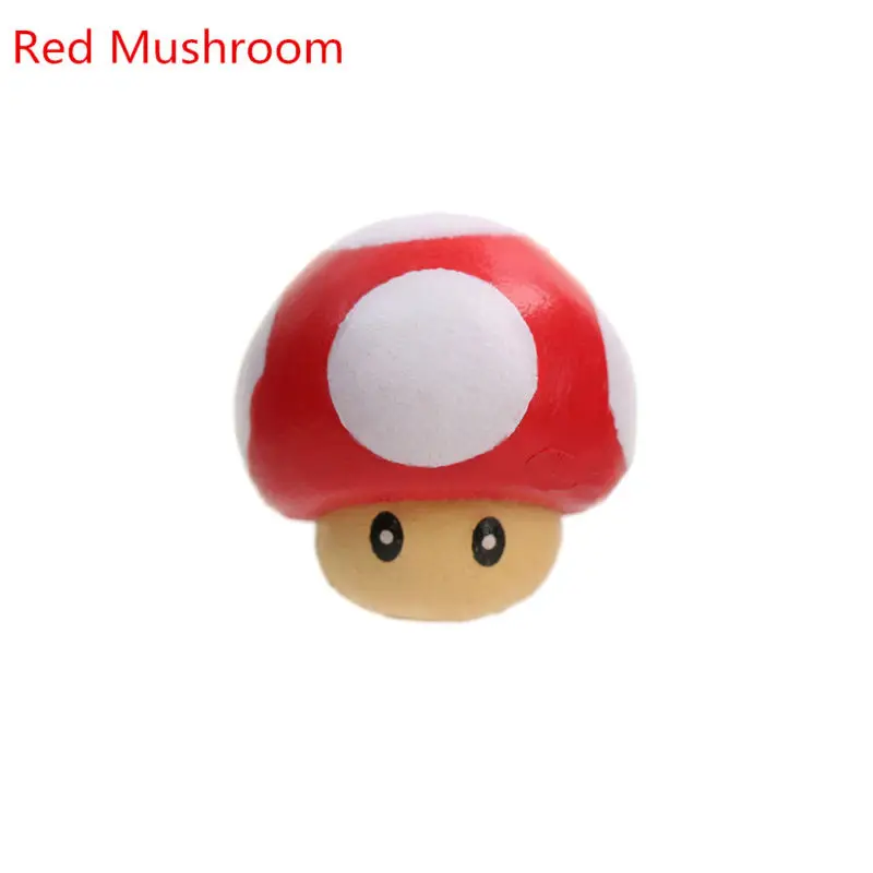 Red Mushroom Творческий мультфильм стикер для холодильника Супер Марио декоративные мощный магниты на холодильник китайский стиль - Цвет: Red Mushroom