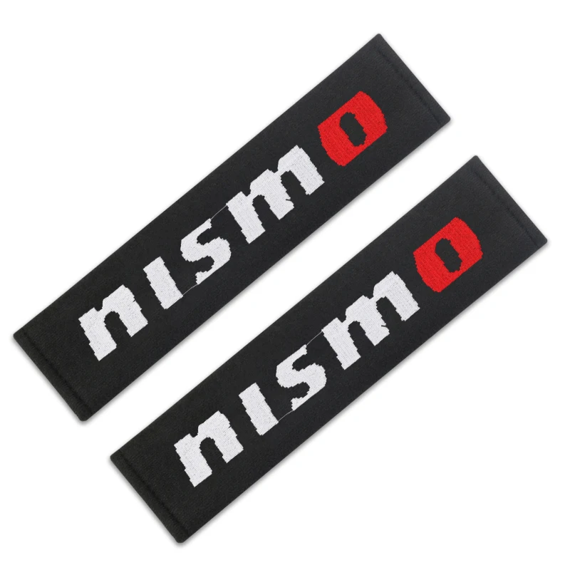 Накладка для ремня безопасности автомобиля Автомобильный Стайлинг для Nissan Nismo X-trail Almera Qashqai Tiida Teana Skyline Juke аксессуары для автомобиля-Стайлинг - Название цвета: Коричневый