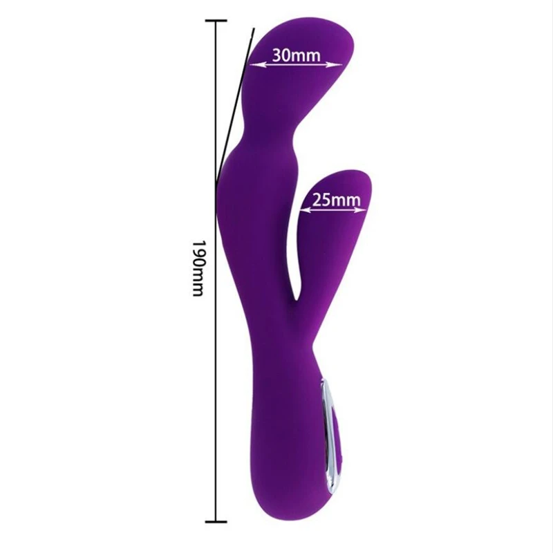 G Spot фаллоимитатор кролик вибратор для женщин двойная вибрация Силиконовый