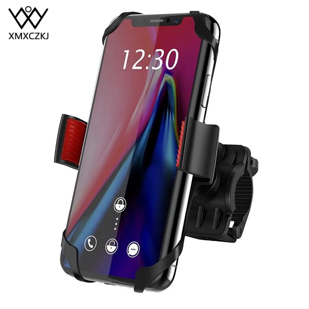 XMXCZKJ, универсальный держатель для телефона на руль, держатель для iPhone XR 8, держатель для телефона на велосипед, держатель для Xiaomi Red8