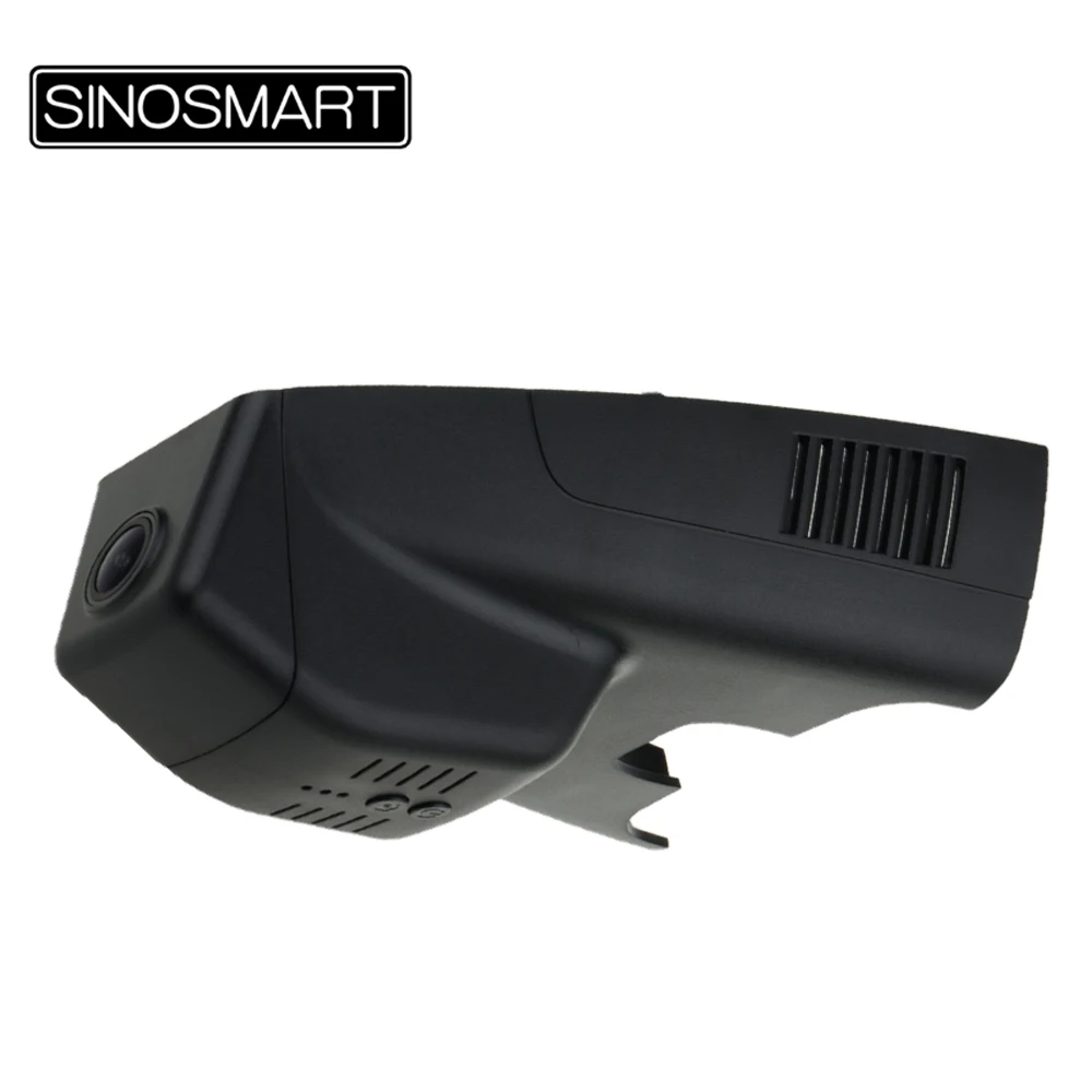 SINOSMART Novatek 96672 автомобильный Wifi DVR камера для Mercedes Benz B Class B200 2015 управление через