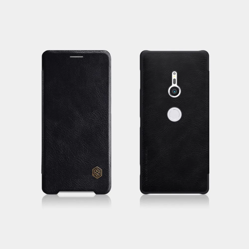 Для Sony Xperia XZ2 Телефон Case Nillkin винтажные Qin откидная крышка PU кожаный чехол PC