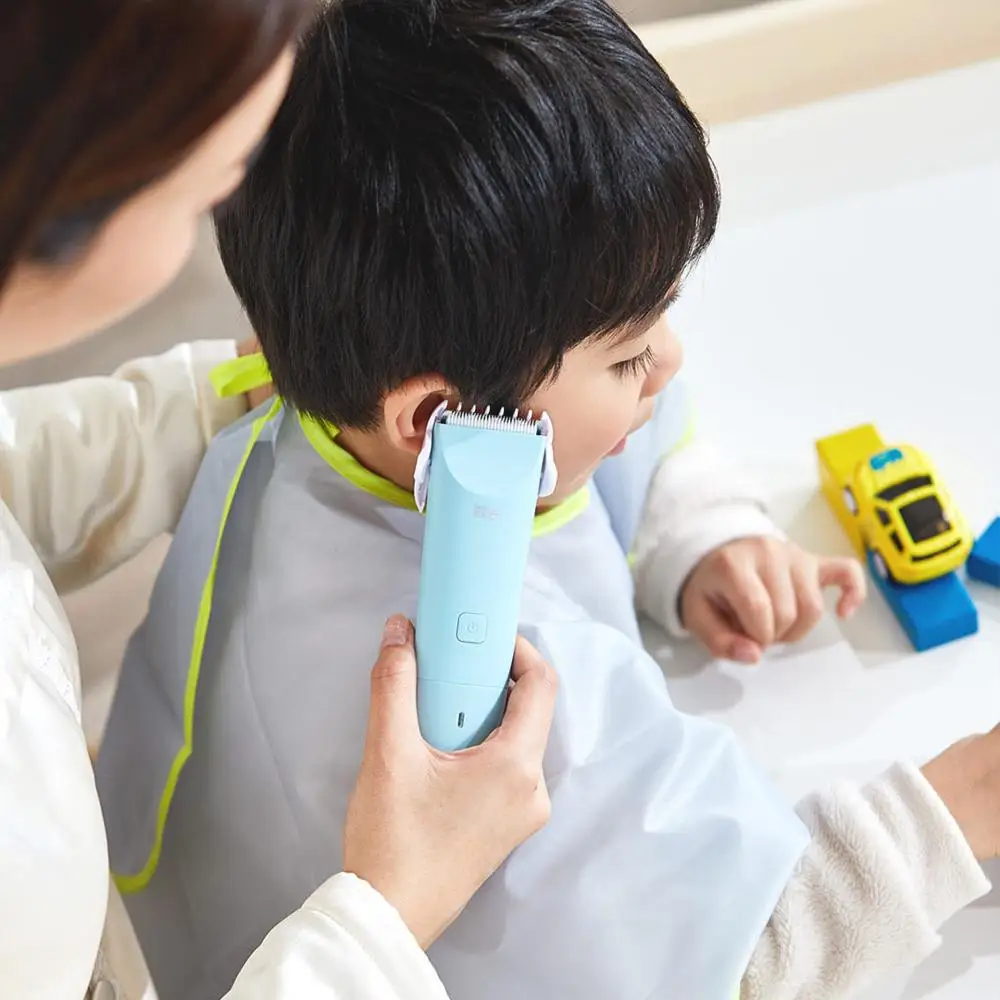 

Xiaomi Mijia Youpin Rushan baby children mute hair clipper Silent motor R angle cutter head IPX 7 waterproof