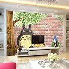 3D детская комната обои росписи мальчик питомник Спальня Мультфильм Аниме Шиншилла обои Нетканая настенная ткань