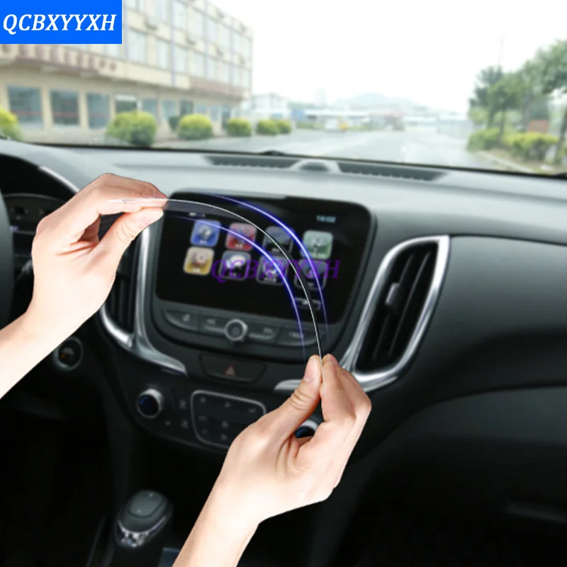Стайлинг автомобиля 8 дюймовый экран GPS навигации стальное стекло Защитная