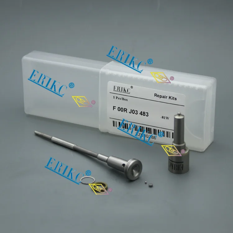 F00R J03 483 ERIKC F00RJ03483 Common Rail Valve Kit Форсунка DLLA144P1707 клапан F00RJ01941 для Cummins инжектор 4942359