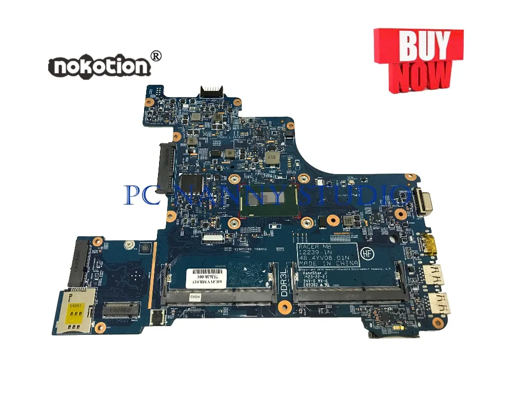 PCNANNY 753638 001 48.4YV08.01N для HP Probook 430 G1 Материнская плата ноутбука 2995U DDR3