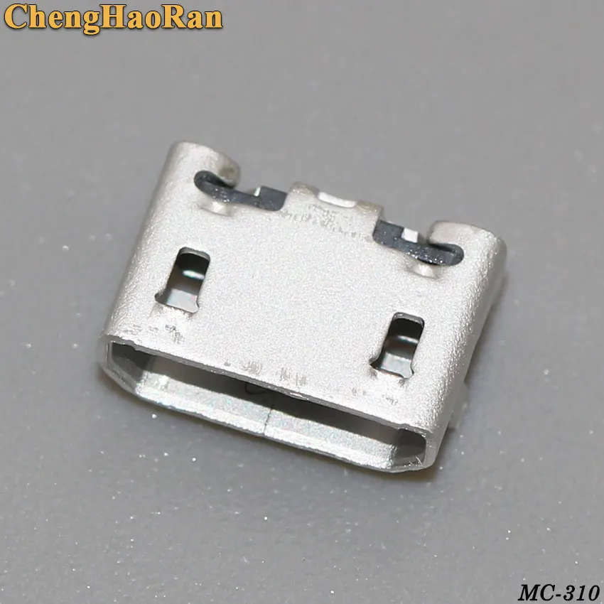 ChengHaoRan 10 шт. разъем Micro USB гнездо Тип 5Pin SMT для телефонов Хвостовая зарядная розетка