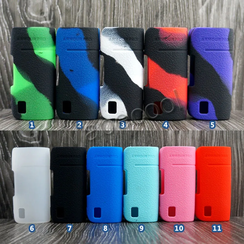 2 шт чехол с текстурой для Vaporesso Armour Pro 100W Kit Vape Box mod shield Silicone Skin Warp Gel нескользящий