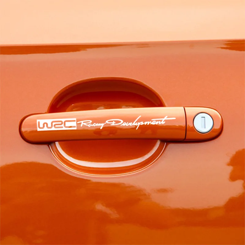 Настраиваемая дверная ручка WRC гоночный дизайн автомобиля-Стайлинг для Citroen