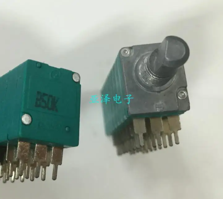 2 шт./лот тайваньский RK13 Тип уплотнительный потенциометр 8 B50K * оси длинный 15 мм