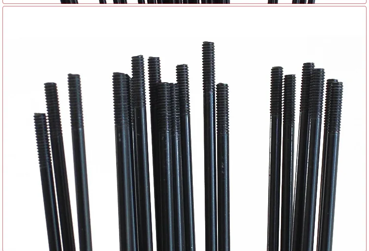 High quality  36pcs 14G/14K J bend bicycle steel spokes black color  pls choose 170-300mm BZN001