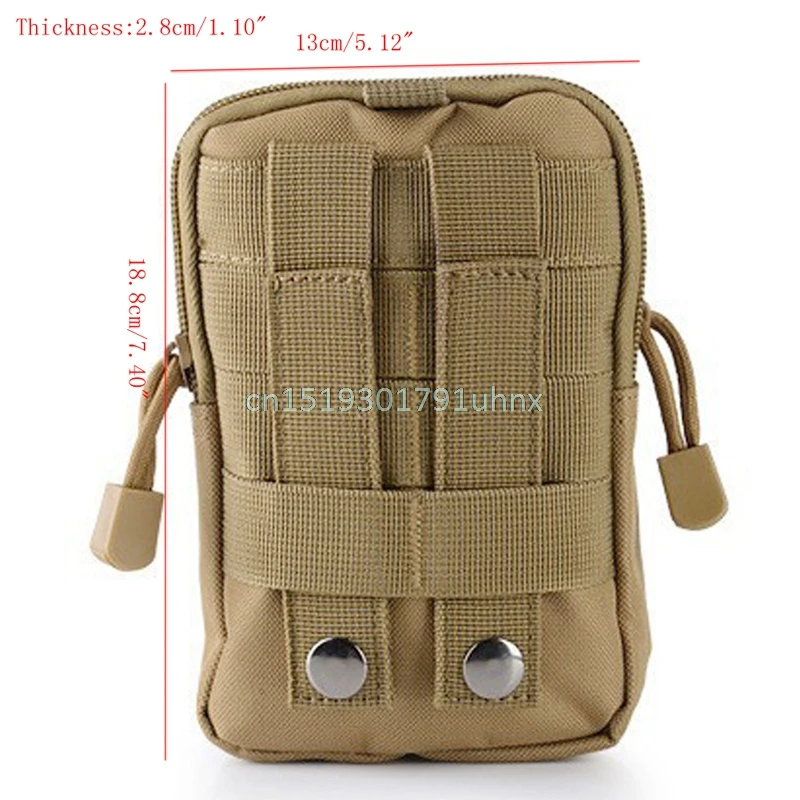 Тактический Чехол Кобура в стиле милитари с ремнем на бедрах сумка кошелек Porte