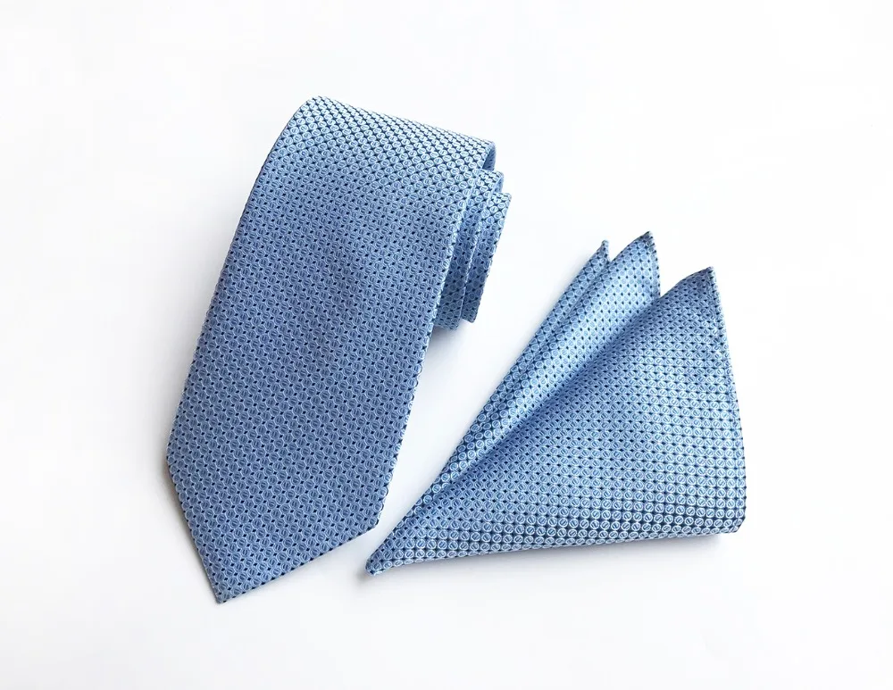 Gusleson 8 см классический галстук Hanky набор для мужской, карманный, квадратный плед Пейсли Цветочные жаккардовые галстуки для мужчин галстук платок Набор