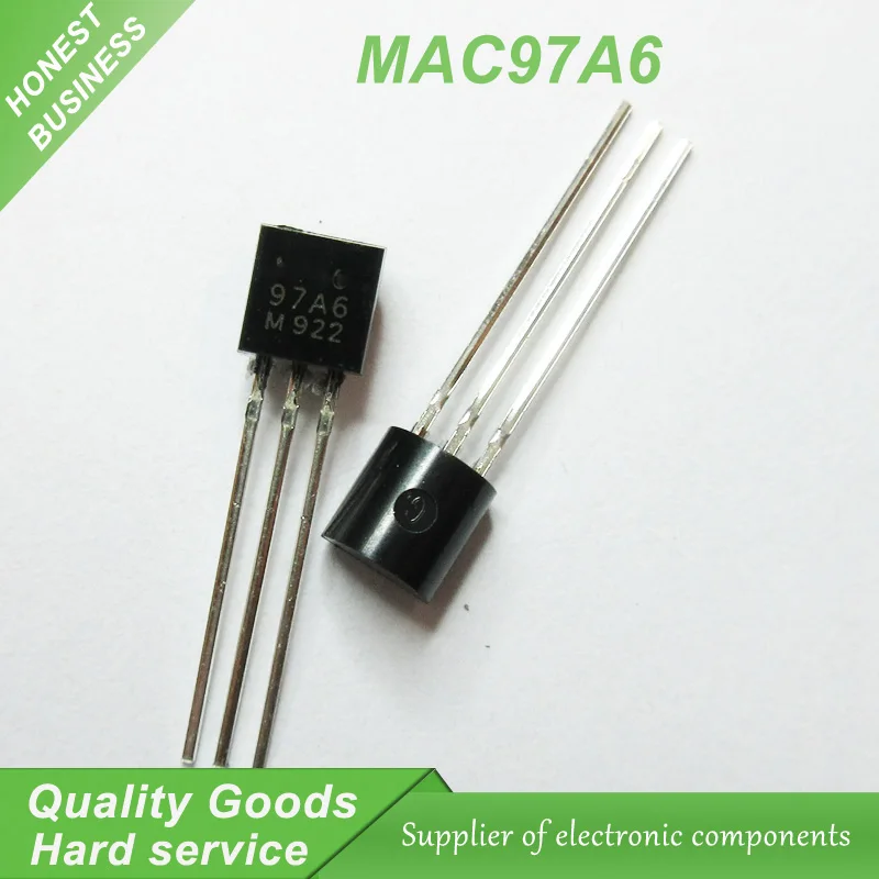 50 шт. новый оригинальный триа6 от 97A6 до 92 триакс THY .6A 400 В|triac 400v|c c |