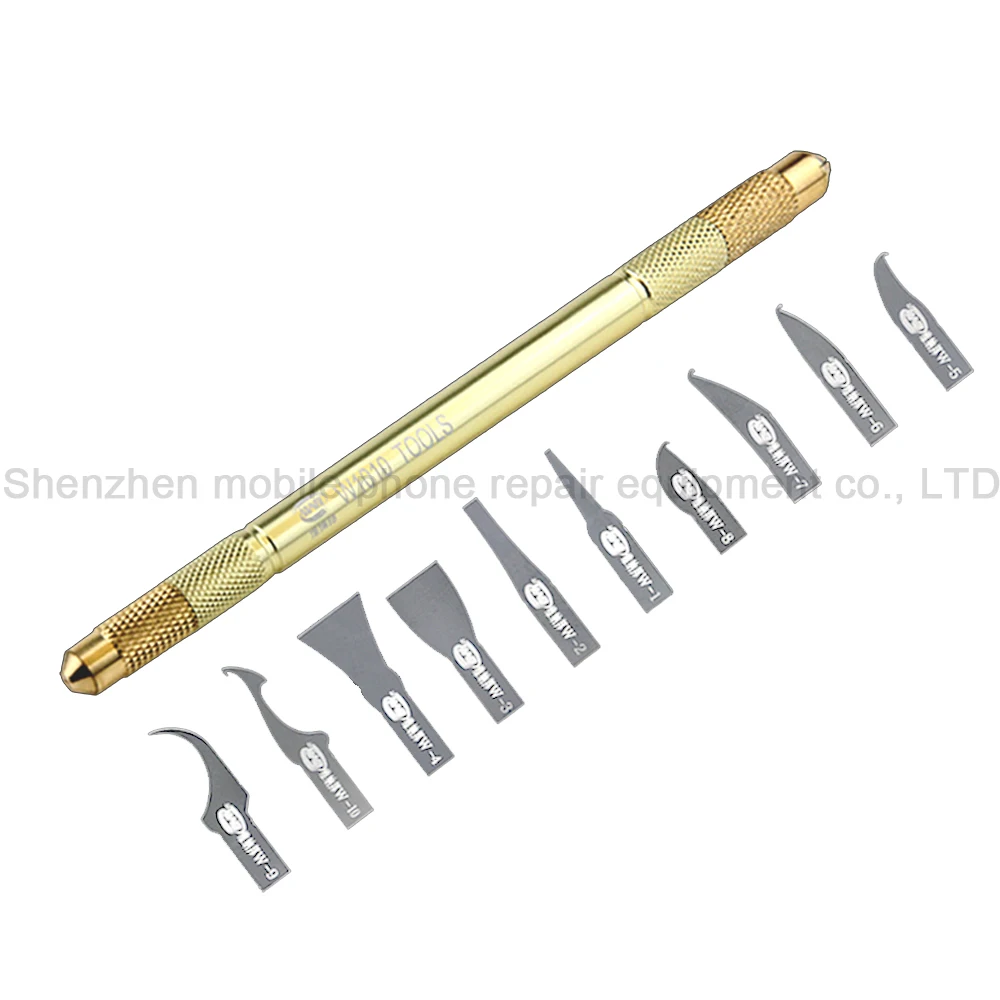 IC Motherboard Chip Repair Thin Blade Teardown Tools Remove Glue Cleaning Pry Knife For iPhone A8 A9 A10 A11 CPU Removal | Инструменты