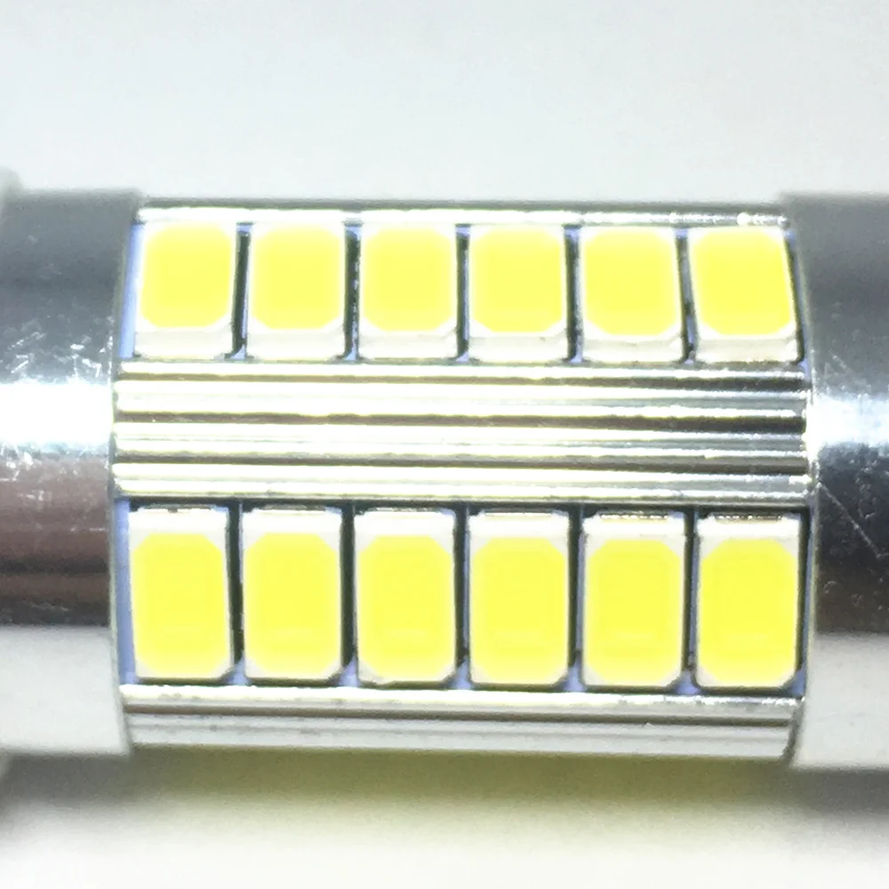 2 шт. T20 светодиодный 7440 W21W WY21W 33 smd 5730 5630 Светодиодный белый авто фонари заднего