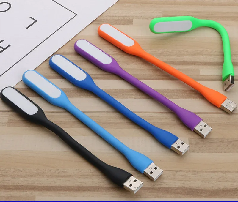 Маленький гибкий USB светодиодный светильник Настольная лампа гаджеты usb ручная