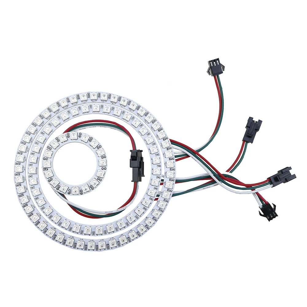 Модульная лента WS2812B 16 35 45 бит светодисветодиодный s 5050 Rgb индивидуальное адресное