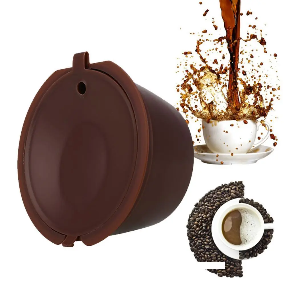 1 шт. Dolce Gusto капсулы многоразового использования многоразового капсула Nescafe dolce gusto чашки cafeteira Dolce Gusto Кофе капсулы с крышками Лидер продаж