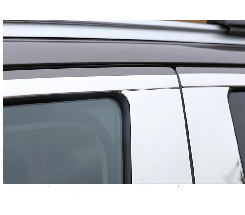 Автомобильный Стайлинг для 2014 2019 Mitsubishi Outlander из нержавеющей стали хромированная