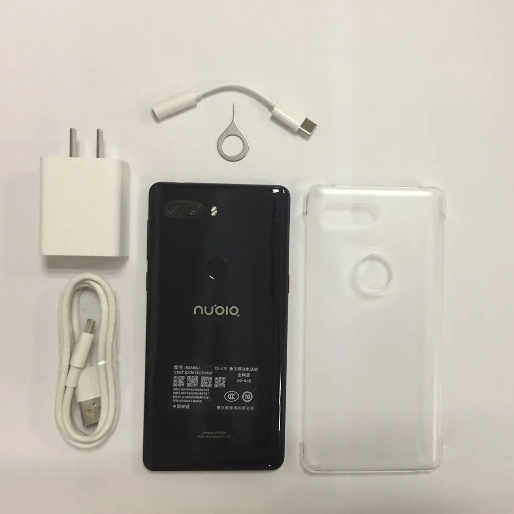 Nubia Z18 мобильный телефон с 6-дюймовым дисплеем процессором Snapdragon 3450 ОЗУ 6 ГБ ПЗУ 64 845