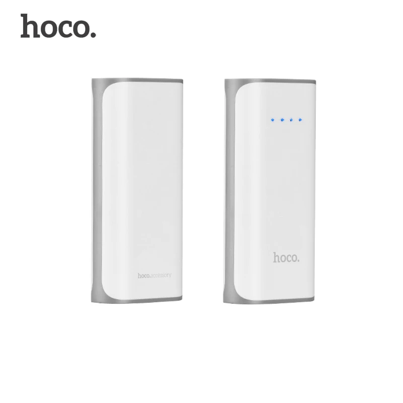 Внешний аккумулятор HOCO B21 5200 мАч 18650 мини USB|battery charger powerbank|powerbank for iphonecharger powerbank |