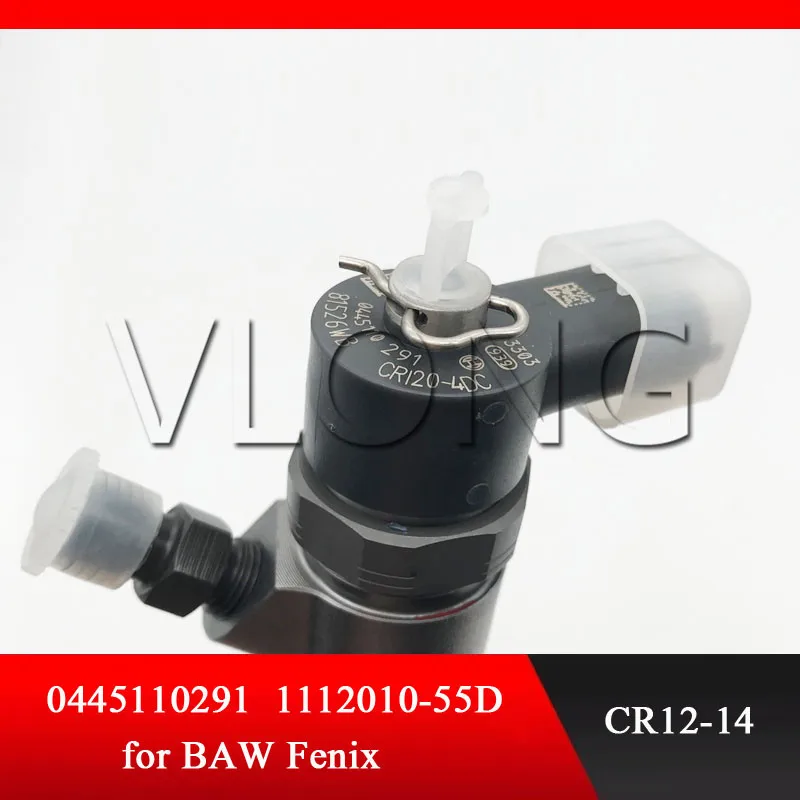 Форсунка в сборе для BAW Fenix FAW CA4DC 0445110291, авто двигатель топливный инжектор 0445 110 291,0 445 110 291(1112010-55D