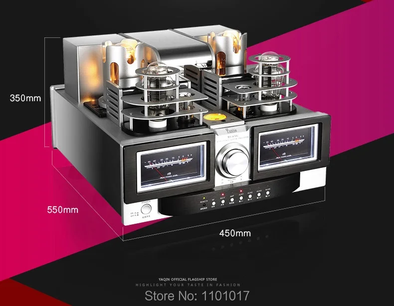 YAQIN MS 650L лучший 845 ламповый усилитель HIFI EXQUIS 3 режима сигнальный 2A3 с пультом