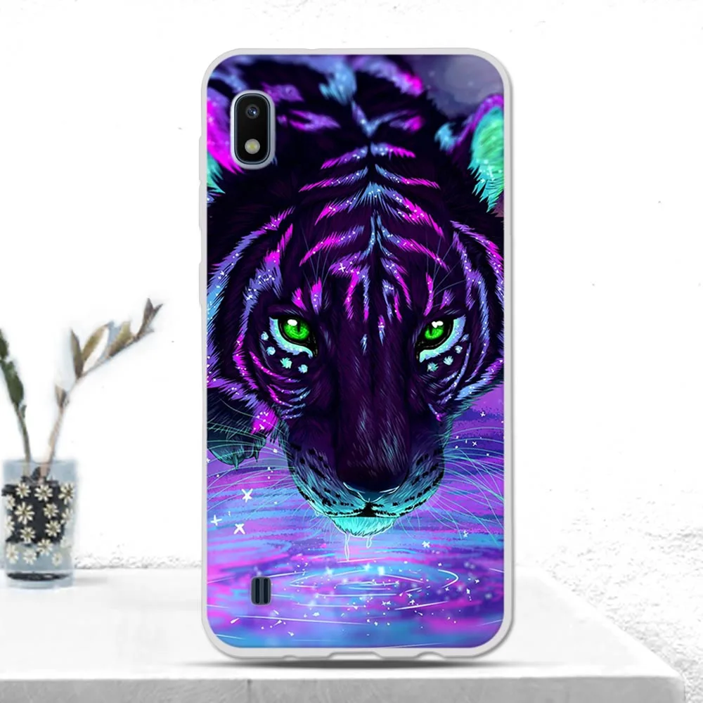 Мягкий силиконовый чехол из ТПУ для samsung Galaxy A10 задняя крышка оболочка A10|Бамперы| |