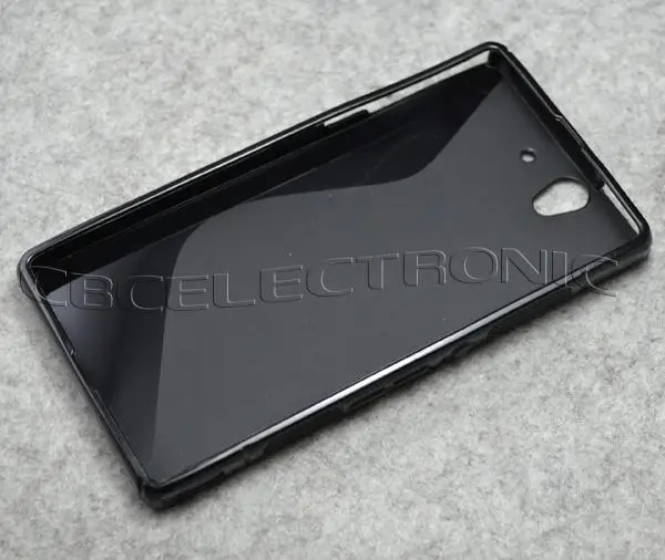 Новый высококачественный черный нескользящий гелевый Чехол S Line для Sony Xperia Z L36h