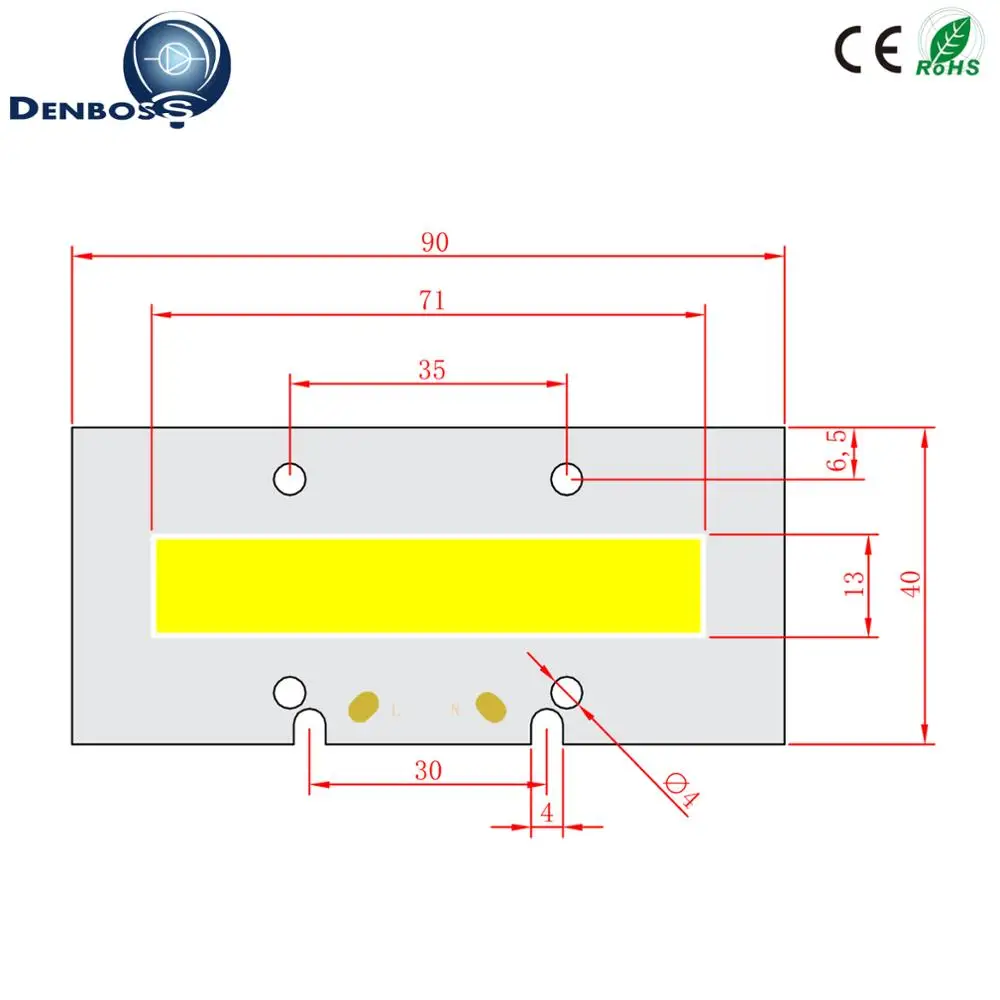 Светодиодный прожектор без драйвера 220 В 30 Вт|cob diode|power ledled cob |