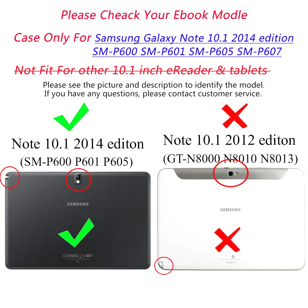 Умный чехол для Samsung Galaxy Note 10 1 2014 edition планшета P601 P605 P607 с функцией автоматического