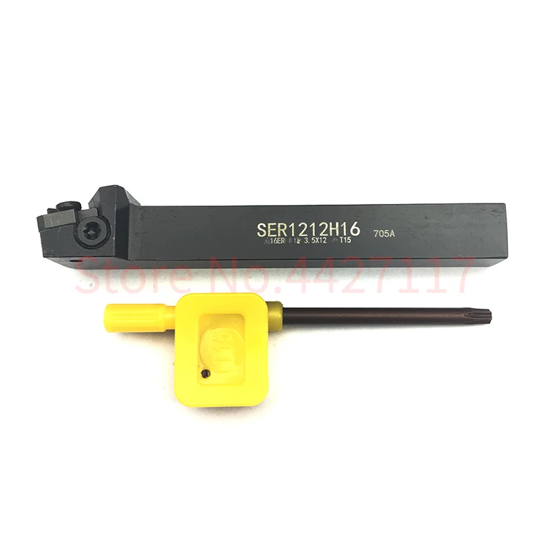 1pcs SER1212H16 SEL1212H16 Thread cutter bar Turning Tool holder carbide insert cutting tools cnc | Инструменты