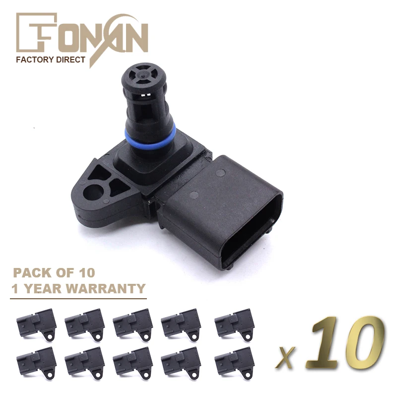 Датчик давления воздуха для FORD JAGUAR LAND ROVER MAZDA 2 VOLVO 1 25 4.2L 1996 1141598 1490907 2S6A9F479BA