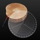 Центроискатель инструмент Деревообработка Центровой разметки Самоцентрирующиеся циркули для токарных работ по дереву чаши линейка для деревообработки