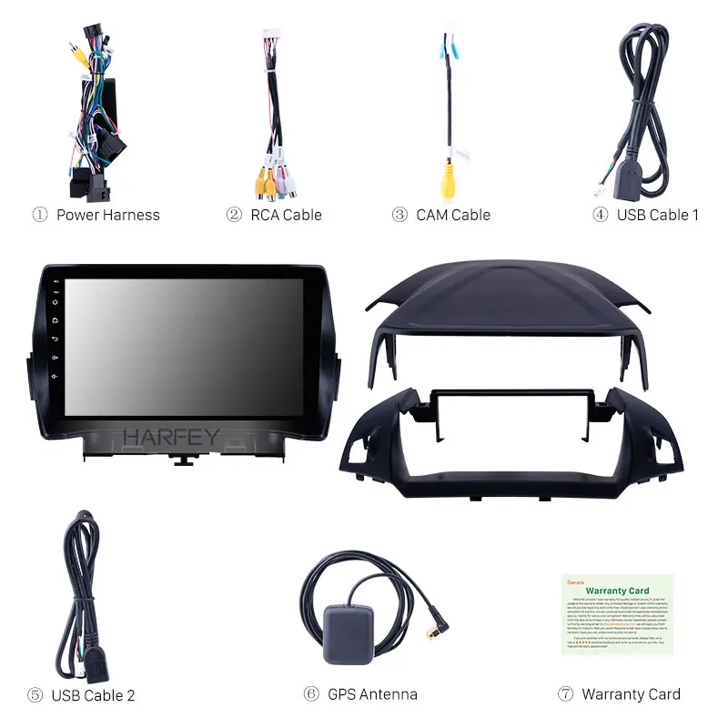 Harfey Android 9. 0 9 дюймов HD GPS автомобильное радио для 8 1 2013 2015 2014 Ford Escape с WIFI AUX поддержка