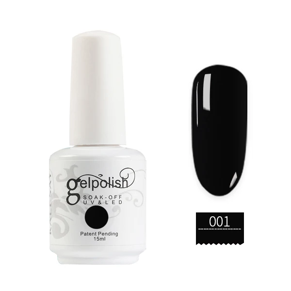 Лидер продаж Высокое качество 15 мл гель лак для ногтей бабушка серый Gelpolish Nail Art товары Top Coat Гель-лак Цвет серый лак для ногтей - Цвет: 001